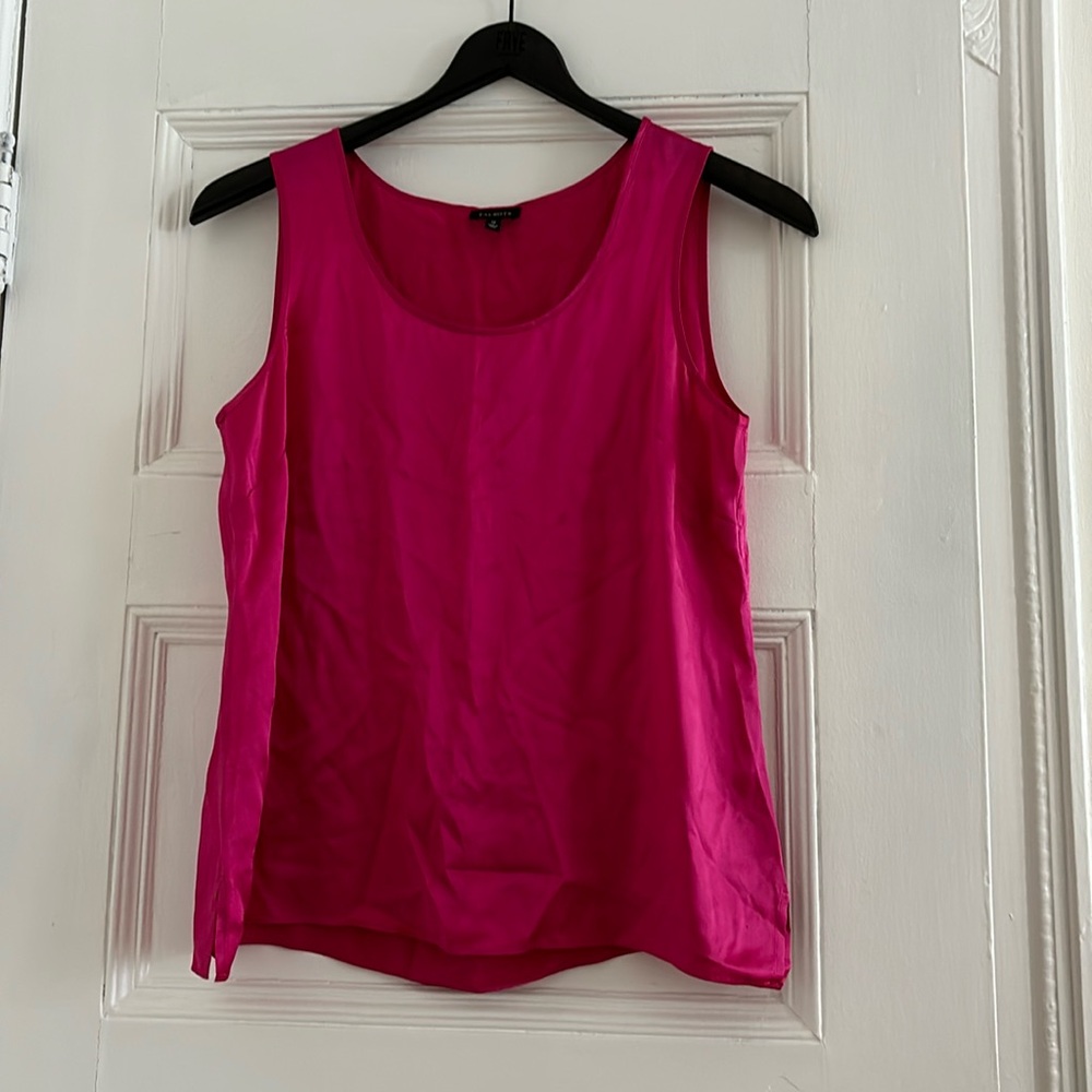 Pink 100% silk blouse